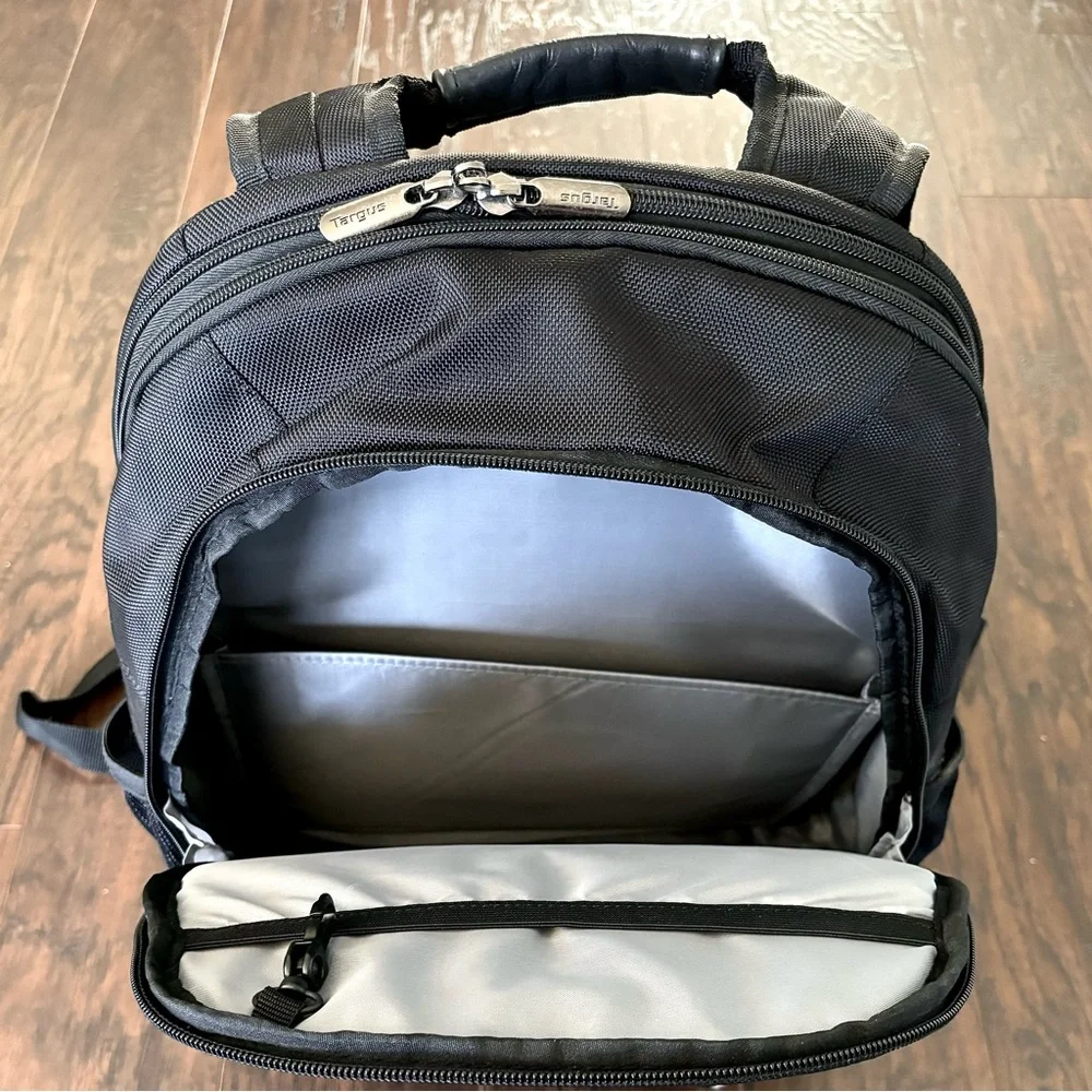 Targus Black 16” Zippered Laptop Backpack
